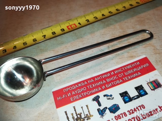 метална лъжичка за кафе 2303210827, снимка 3 - Кафемашини - 32267443