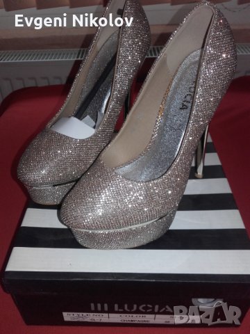 Обувки Lucia №36, снимка 2 - Дамски обувки на ток - 32419920