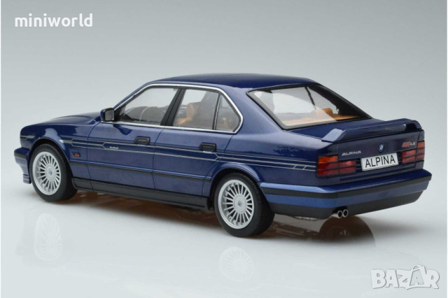 BMW ALPINA B10 4.6 E34 1994 - мащаб 1:18 на MCG моделът е нов в кутия, снимка 5 - Колекции - 44894039