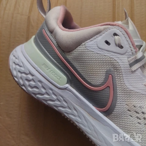 NIKE REACT MILER 2 CW7136-101 White, снимка 13 - Маратонки - 50704219