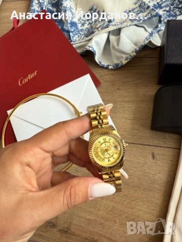 Часовник стомана , снимка 2 - Дамски - 51971159