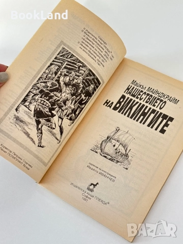 Нашествието на викингите, Майкъл Майндкрайм / книга-игра, снимка 3 - Други - 51590963