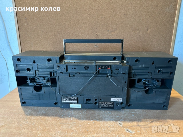 радиокасетофон "SHARP GF-7850", снимка 7 - Радиокасетофони, транзистори - 53259464