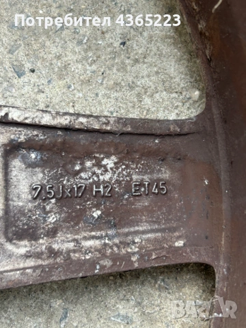 Ауди джанти 17 цола, снимка 8 - Гуми и джанти - 53448670