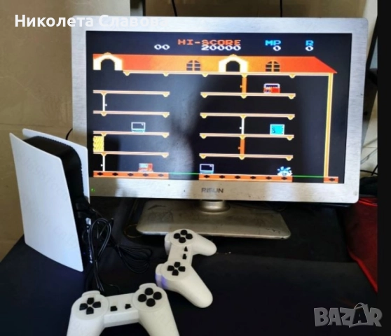Мини конзола с 2 джойстика и 200 вградени игри PST1, снимка 5 - PlayStation конзоли - 51878052
