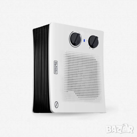 Компактен вентилаторен отоплител, BLACK+DECKER BXSH2001E, снимка 6 - Друга електроника - 51895882