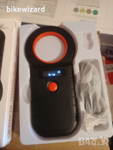 Ръчен RFID четец за чипове на животни НОВ, снимка 2 - Други стоки за животни - 51139620