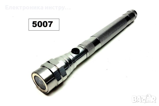 Фенер телескопичен с гъвкава магнитна глава Amio LED Диоден за лесен достъп трудно достъпни места, снимка 6 - Други инструменти - 40585321