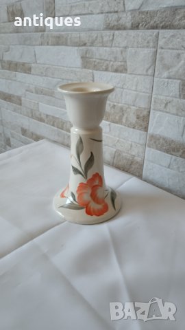 Стар порцеланов свещник - Бонониа - гр.Видин, снимка 3 - Антикварни и старинни предмети - 37635981