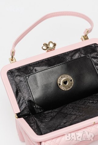 Барби бонбонено розова чанта, Love Moschino, снимка 5 - Чанти - 43442450