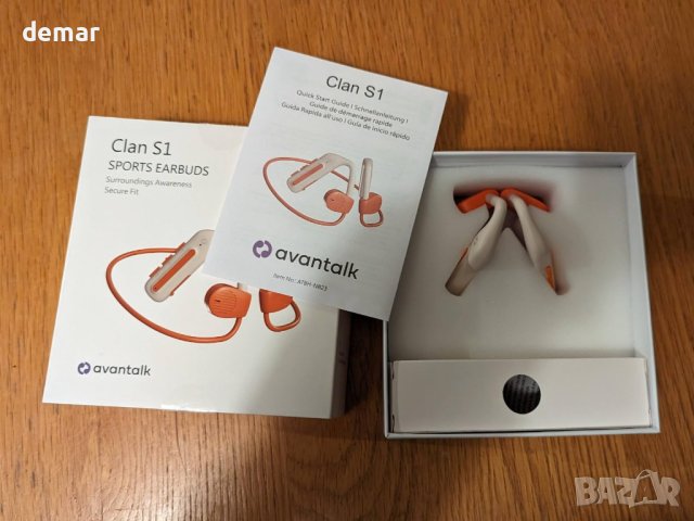 Avantalk Clan S1 - Спортни слушалки с отворено ухо за бягане, снимка 8 - Слушалки и портативни колонки - 44087608
