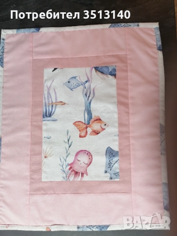 Спално бельо за кукли до 40 см 100% памук, снимка 2 - Кукли - 51999154