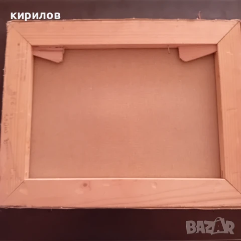 Маслена картина със селски пейзаж, снимка 2 - Картини - 50782134