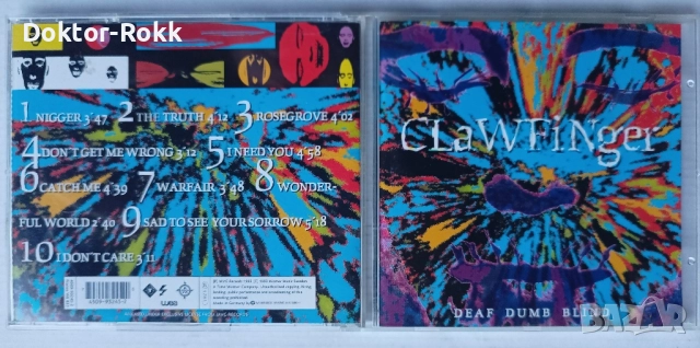 Clawfinger - оригинални дискове , снимка 2 - CD дискове - 52200158