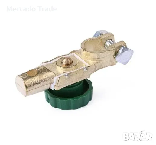 Ключ маса, клема за полюс на акумулатор акумулаторен прекъсвач, Зелен, снимка 2 - Аксесоари и консумативи - 50056012