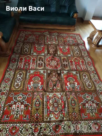 Килим персийски 2/3 метра, снимка 2 - Килими - 49542986