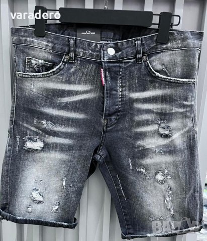 Мъжки къси дънки висок клас Dsquared , снимка 16 - Дънки - 37088915