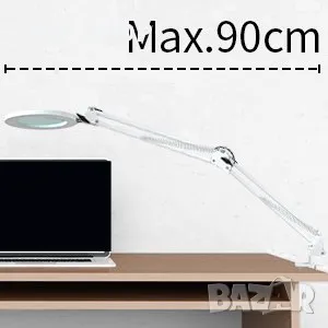Led работна лампа с Лупа Beyamz Увеличително стъкло за маникюр и козметика, снимка 9 - Друго оборудване - 49064914