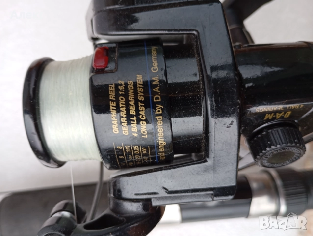 DAM  RSI 420,DAM TELE FIGHTER SPIN 3M 10-30 gr, снимка 7 - Макари - 52468867