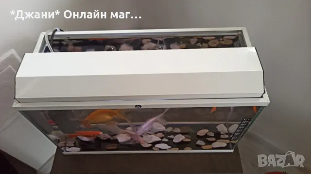 Продавам Аквариум + помпа/ нагревател ✅ 50 л., снимка 4 - Аквариуми - 47770031