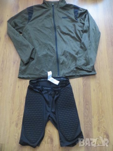 Спортна горница AND1 и баскетболни шорти с протектор Tarmak, снимка 1