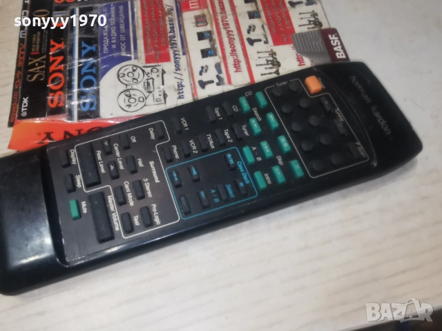 HARMAN/KARDON AUDIO REMOTE-ВНОС SWISS 1712251957, снимка 3 - Ресийвъри, усилватели, смесителни пултове - 52828679