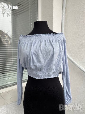 Дамски топ - син, снимка 1