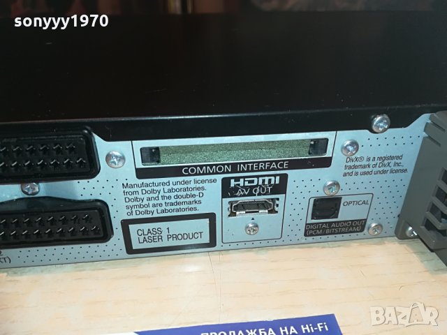 PANASONIC DMR-EX72S DVB HDD/DVD RECORDER, снимка 15 - Плейъри, домашно кино, прожектори - 28858774