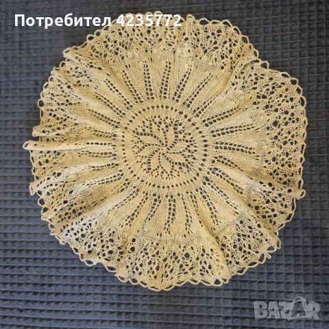 Ръчно изработен карета и тишлайфери плетени на една. Подходящи за декорация на домашния интериор , снимка 18 - Декорация за дома - 52677751