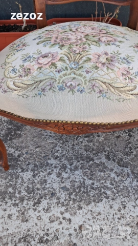 Ретро кресла орех №045, снимка 7 - Дивани и мека мебел - 52652297