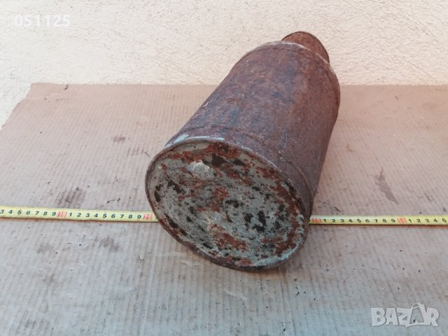 възрожденски метален гюм за мляко - 5 литра , снимка 6 - Антикварни и старинни предмети - 37273174