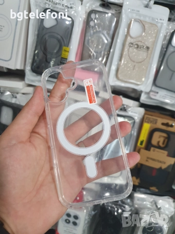 iPhone 17, Air ,17 Pro ,17 Pro Max Acrylic Magsafe Case, снимка 14 - Калъфи, кейсове - 51726275