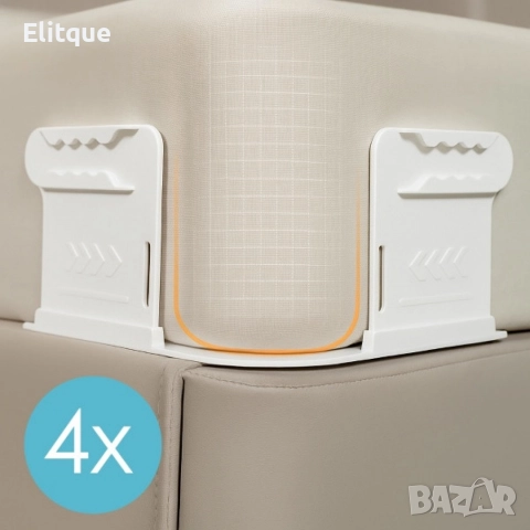 Държачи за чаршафи против плъзгане – комплект 4 броя, снимка 8 - Други стоки за дома - 52927320