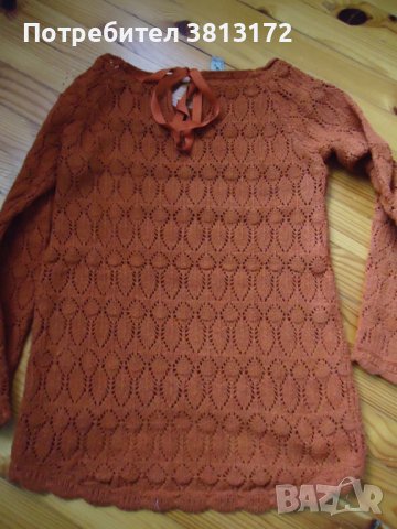 блузка плетиво, снимка 3 - Блузи с дълъг ръкав и пуловери - 43494266