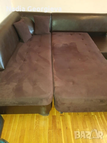 Холна гарнитура, снимка 2 - Дивани и мека мебел - 53439354