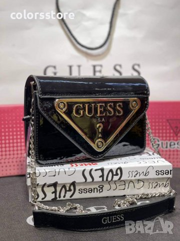 Лачена чанта Guess , снимка 1 - Чанти - 32009380