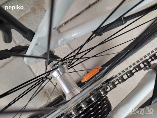 Продавам колела внос от Германия градски алуминиев велосипед CHRISSON RELAXIA 28 цола преден амортис, снимка 6 - Велосипеди - 40806109