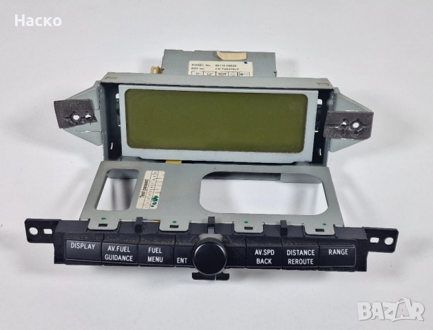 Дисплей Борд Компютър Display Toyota Avensis T25 Тойота Авенсис Т25 2003г-2008г 86110-05020