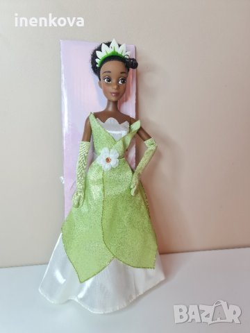 Оригинална кукла Тиана - Принцесата и жабокът - Дисни Стор Disney Store , снимка 9 - Кукли - 24934540