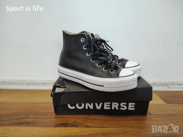 Converse Сникърси Chuck Taylor All Star Leather Platform Hi, 39 1/2 EU