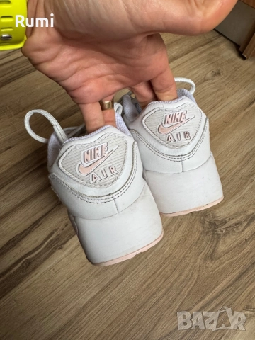 Оригинални кожени маратонки  NIKE Air Max 90 LTR ! 35 н, снимка 7 - Маратонки - 52306381