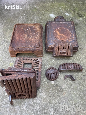 чугунени френски печки и части.., снимка 6 - Отоплителни печки - 53160751