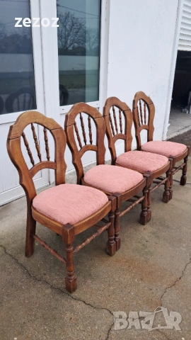 Столове масив Рустик-4 бр.№063, снимка 3 - Столове - 53208472