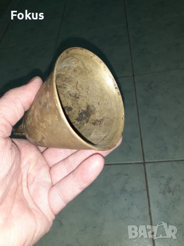 Голям стар бронзов чан звънец хлопка камбана, снимка 4 - Антикварни и старинни предмети - 43945878