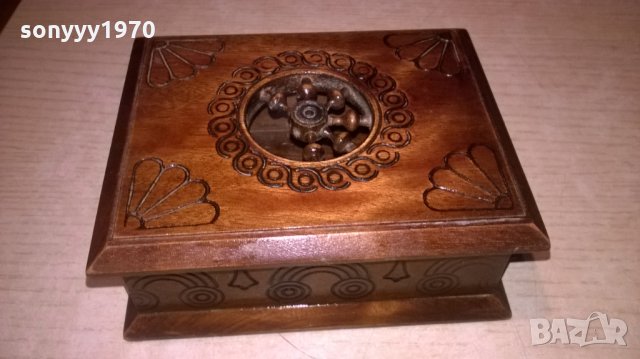 КРАСИВА КУТИЯ-13Х11Х5СМ-ВНОС ФРАНЦИЯ