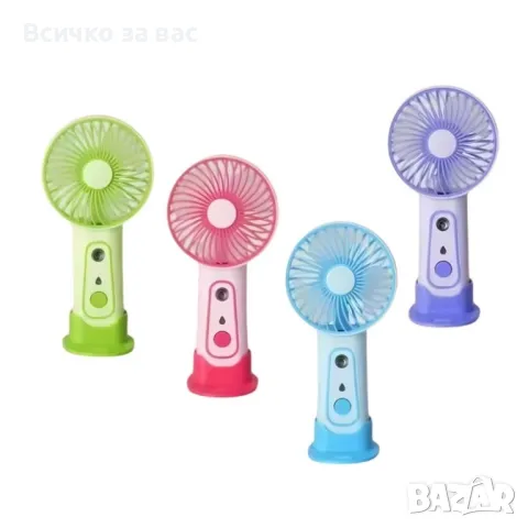 Мини преносим вентилатор – свежест навсякъде с вас