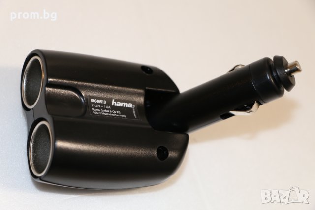 разклонител за запалка на автомобил 12 V, Hama, Германия, снимка 5 - Аксесоари и консумативи - 35489595