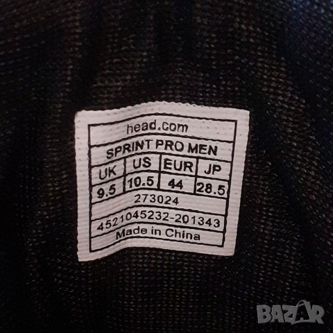 Маратонки Head Sprint Pro men 44,5, снимка 2 - Спортна екипировка - 32880811