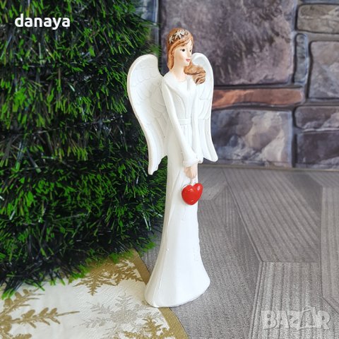 3123 Сувенир статуетка Ангел със сърце, снимка 4 - Декорация за дома - 38324383