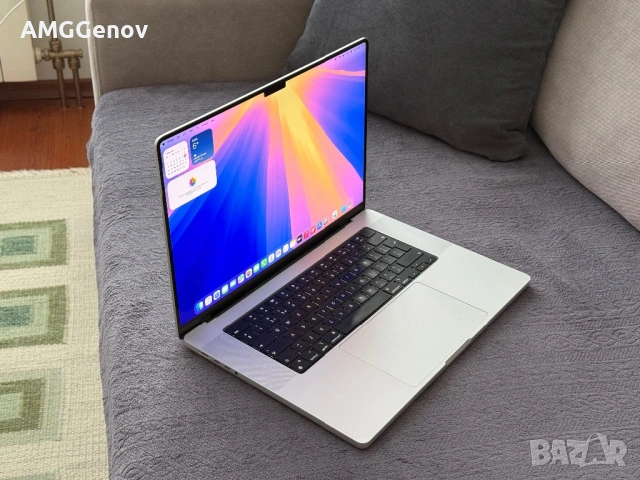 Като Нов 16.2’Macbook Pro 16’M1 MAX/32GB Ram/1TB SSD/Silver, снимка 4 - Лаптопи за работа - 53456320